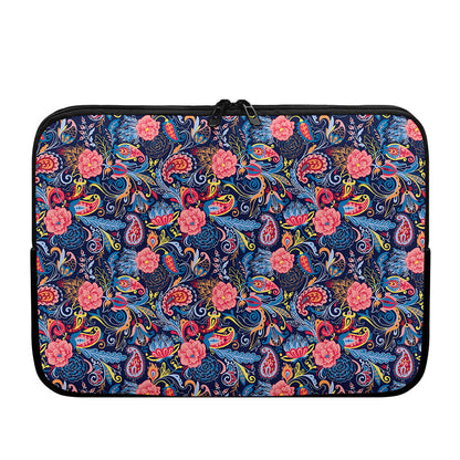 Boho Paisley Pattern Print Laptop Sleeve
