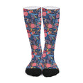 Boho Paisley Pattern Print Long Socks