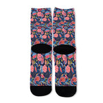 Boho Paisley Pattern Print Long Socks