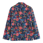 Boho Paisley Pattern Print Men's Blazer