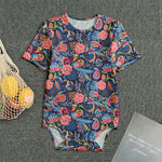 Boho Paisley Pattern Print Men's Bodysuit