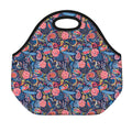 Boho Paisley Pattern Print Neoprene Lunch Bag