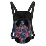 Boho Paisley Pattern Print Pet Carrier Backpack
