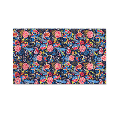 Boho Paisley Pattern Print Polyester Flag