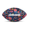 Boho Paisley Pattern Print Rugby Ball