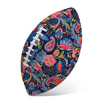Boho Paisley Pattern Print Rugby Ball
