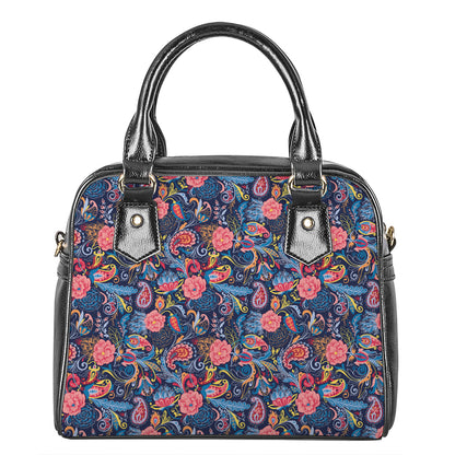 Boho Paisley Pattern Print Shoulder Handbag