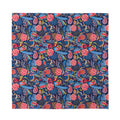 Boho Paisley Pattern Print Silk Bandana