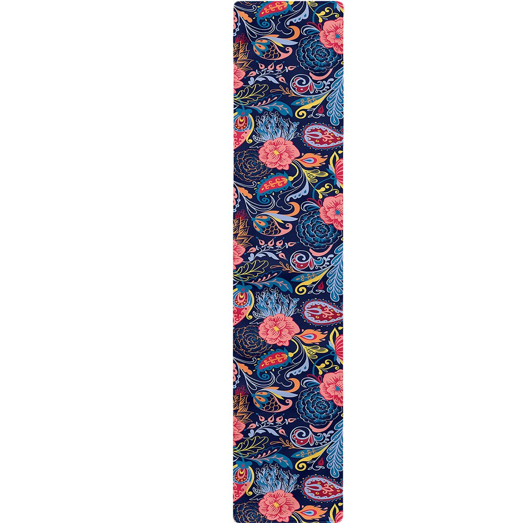 Boho Paisley Pattern Print Table Runner