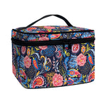 Boho Paisley Pattern Print Travel Makeup Bag