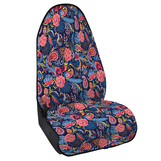 Boho Paisley Pattern Print Waterproof Car Seat Cover