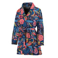 Boho Paisley Pattern Print Women's Bathrobe