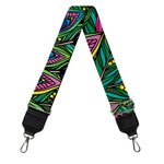 Boho Peacock Feather Pattern Print Bag Strap