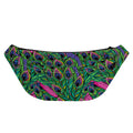 Boho Peacock Feather Pattern Print Fanny Pack