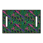 Boho Peacock Feather Pattern Print Golf Cart Seat Cover