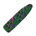 Boho Peacock Feather Pattern Print Ironing Board Cover