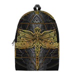 Boho Spiritual Dragonfly Print Backpack