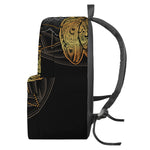 Boho Spiritual Dragonfly Print Backpack