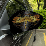 Boho Spiritual Dragonfly Print Car Side Mirror Covers