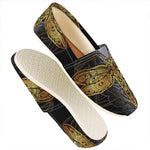 Boho Spiritual Dragonfly Print Casual Shoes
