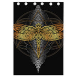Boho Spiritual Dragonfly Print Curtain