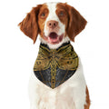 Boho Spiritual Dragonfly Print Dog Bandana