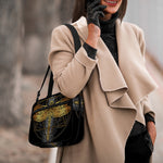 Boho Spiritual Dragonfly Print Double Strap Bible Bag