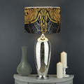 Boho Spiritual Dragonfly Print Drum Lamp Shade