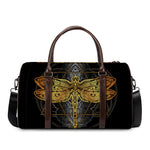 Boho Spiritual Dragonfly Print Duffle Bag