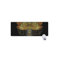 Boho Spiritual Dragonfly Print Extended Mouse Pad