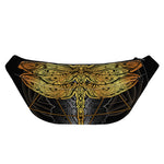 Boho Spiritual Dragonfly Print Fanny Pack