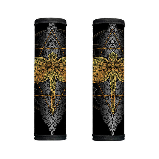 Boho Spiritual Dragonfly Print Handle Covers