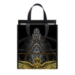 Boho Spiritual Dragonfly Print Insulated Lunch Tote