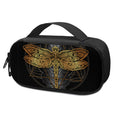 Boho Spiritual Dragonfly Print Portable Cooler Travel Case