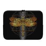 Boho Spiritual Dragonfly Print Laptop Sleeve