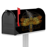 Boho Spiritual Dragonfly Print Mailbox Cover