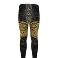 Boho Spiritual Dragonfly Print Men's Leggings