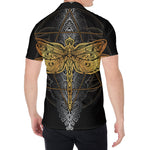 Boho Spiritual Dragonfly Print Men's Shirt