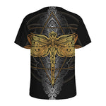 Boho Spiritual Dragonfly Print Men's Sports T-Shirt