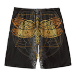 Boho Spiritual Dragonfly Print Men's Swim Trunks