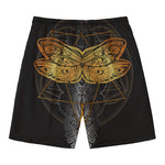 Boho Spiritual Dragonfly Print Men's Swim Trunks