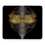 Boho Spiritual Dragonfly Print Mouse Pad