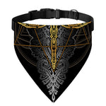 Boho Spiritual Dragonfly Print Over The Collar Dog Bandana