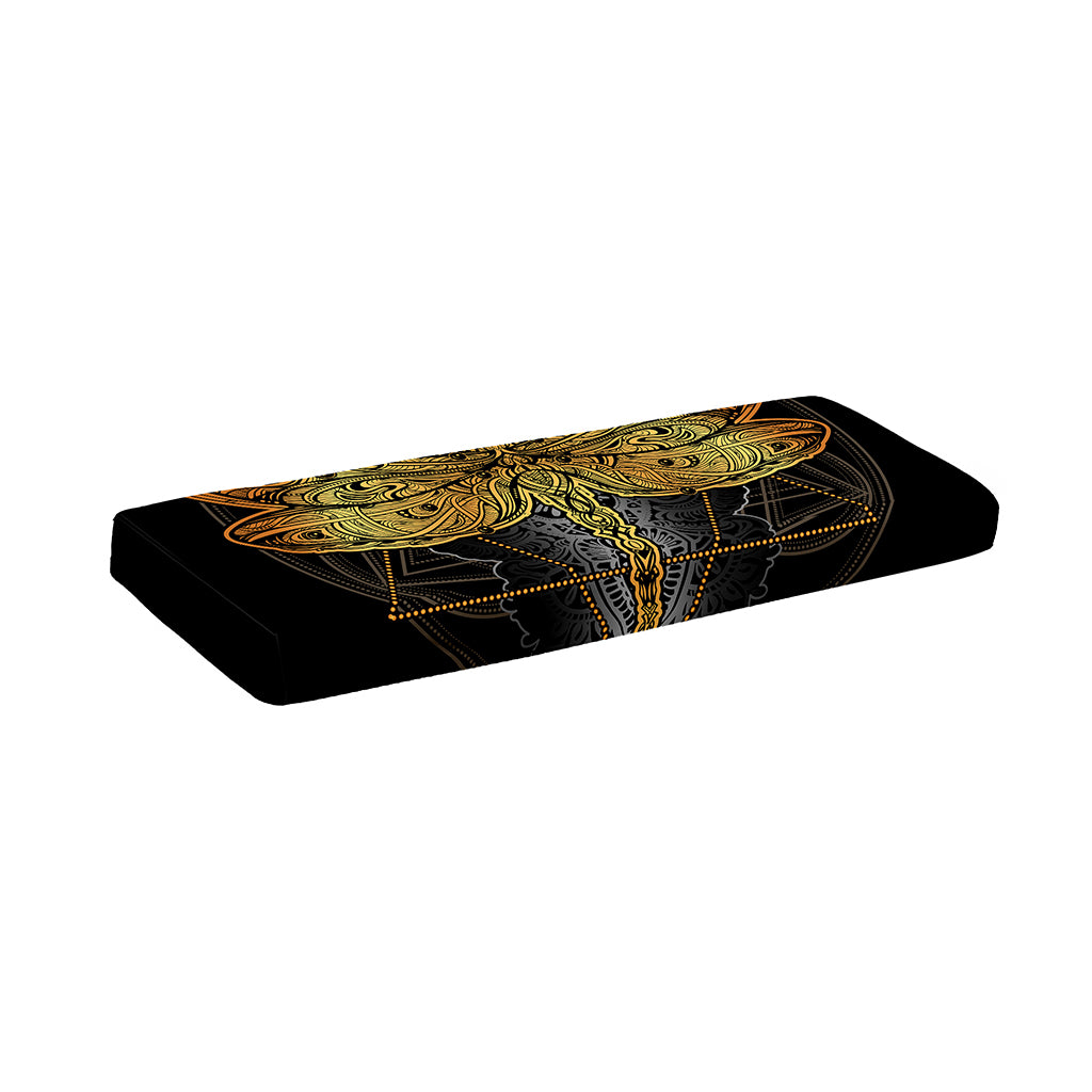 Boho Spiritual Dragonfly Print Piano Keyboard Cover