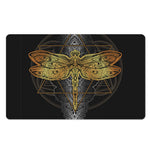 Boho Spiritual Dragonfly Print Polyester Doormat