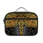 Boho Spiritual Dragonfly Print Portable Lunch Bag