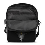 Boho Spiritual Dragonfly Print Rectangular Crossbody Bag