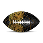 Boho Spiritual Dragonfly Print Rugby Ball