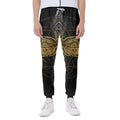 Boho Spiritual Dragonfly Print Joggers