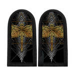 Boho Spiritual Dragonfly Print Skillet Handle Cover